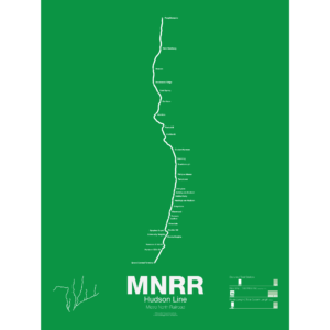 Metro North Hudson Line Poster