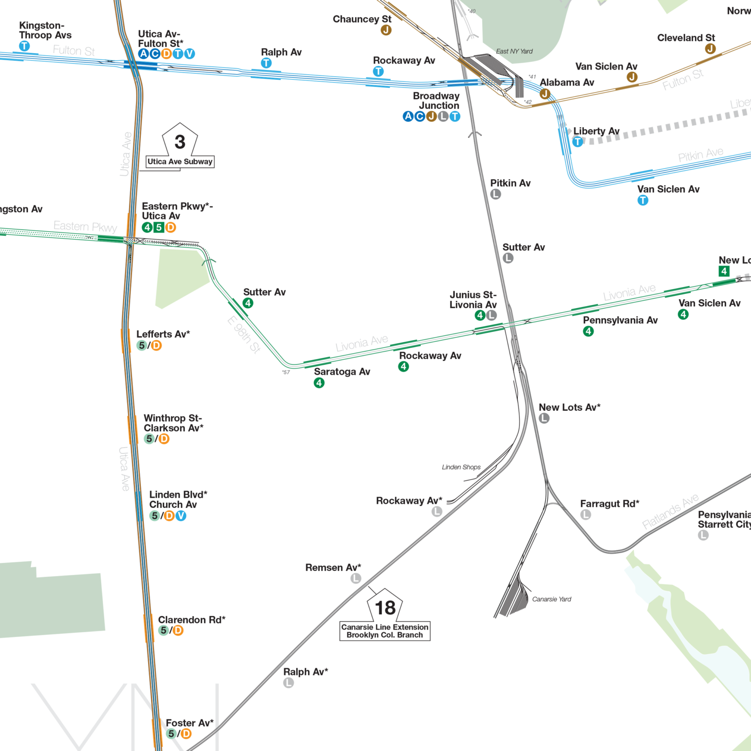 Ind Second System Track Map: Complete And Geographically Accurate – Vanmaps